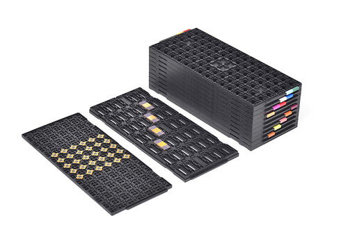 Ingegneria dei vassoi a matrice JEDEC per la stabilità termica e l'automazione ad alta precisione