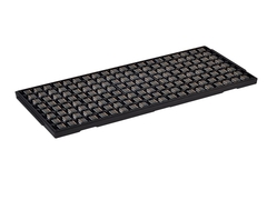 ESD MPPO 150°C Iniezione Black Hard Tray Per PCBA Anti-Static Electronic Trays