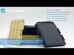 4 pollici chip tray & waffle pack