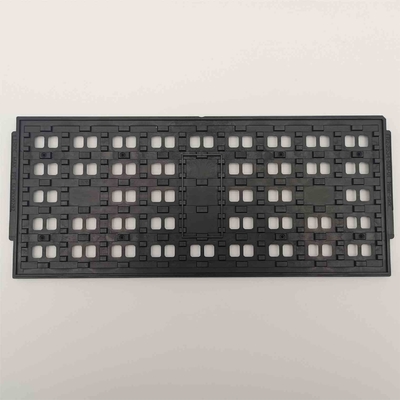 Vassoio JEDEC DPI ESD nero personalizzato per componenti elettronici
