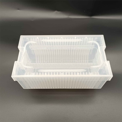 comprare Casella di porta wafer rettangolare trasparente da 3 pollici online manufacture