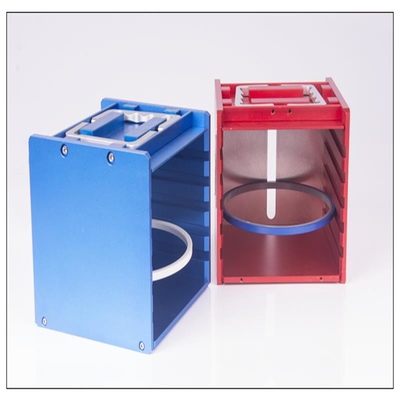 Un buon prezzo. 6 Inch 5 Solts Semiconduttore Wafer Carrier per l'ispezione e il trasporto nella fabbricazione di wafer in linea