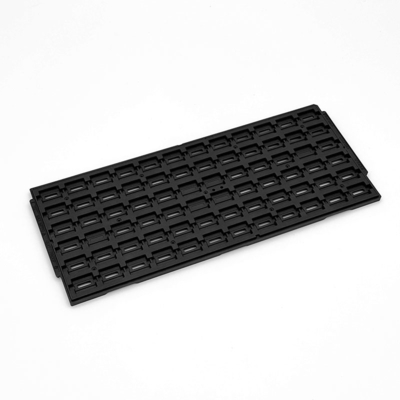 comprare Vassoio JEDEC personalizzato con eccellente stabilità utilizzato per il caricamento di semiconduttori e chip online manufacture