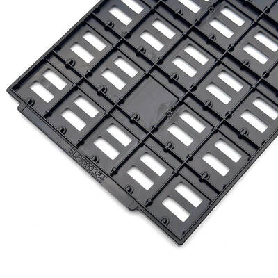comprare Piatto JEDEC impilabile riutilizzabile con protezione ESD per lo stoccaggio e il trasporto di IC a semiconduttori fabbricazione online