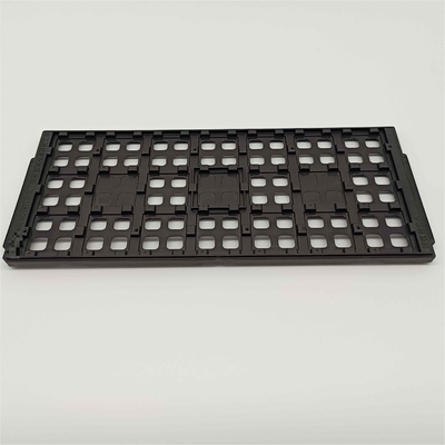 Un buon prezzo. vassoi del nero MPPO JEDEC della matrice 3x7 per industria di imballaggio di IC in linea