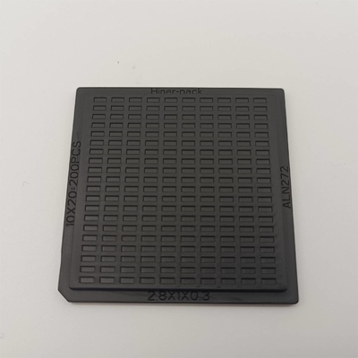 Un buon prezzo. Vassoio per chip da 2 pollici in ABS Waffle Pack per piccoli chip elettronici in linea