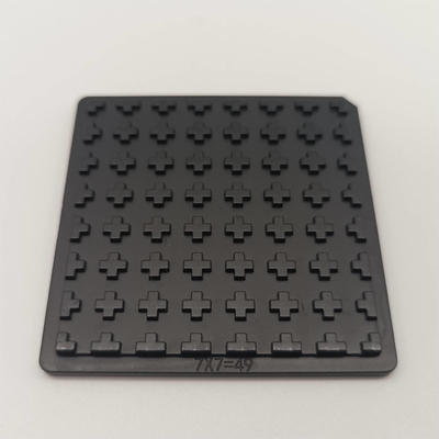 Un buon prezzo. Vassoio per chip PC ad alta temperatura personalizzato per il caricamento di chip IC in linea