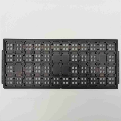 Un buon prezzo. 4x12 matrice MPPO JEDEC nero materiale Tray For Electronic Parts in linea