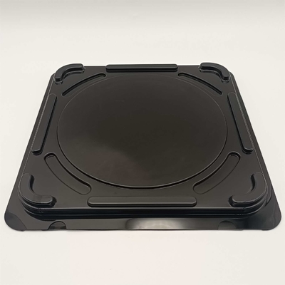 Un buon prezzo. Spedizioniere marittimo del wafer della struttura di plastica nera materiale di PS singolo per protezione in linea