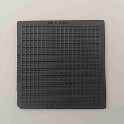 Un buon prezzo. pacchetto Chip Trays For Photoelectric Devices della cialda del PC del quadrato 20x22 in linea