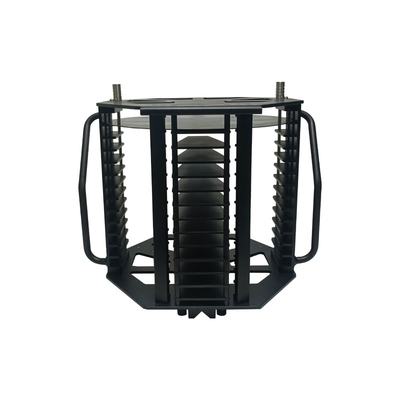 Un buon prezzo. Forma speciale su misura 12 pollici 25 slot metallo Wafer Carrier Cassetta Serie Prodotti sono utilizzati nella produzione di wafer in linea