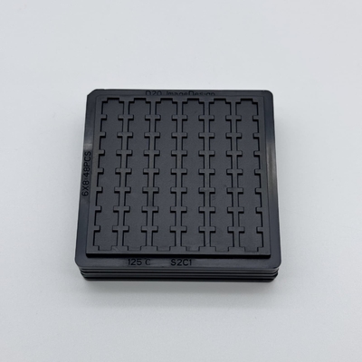 Un buon prezzo. PC Piccolo vassoio a cavità per il trasporto sicuro di matrici nudi di semiconduttori in linea