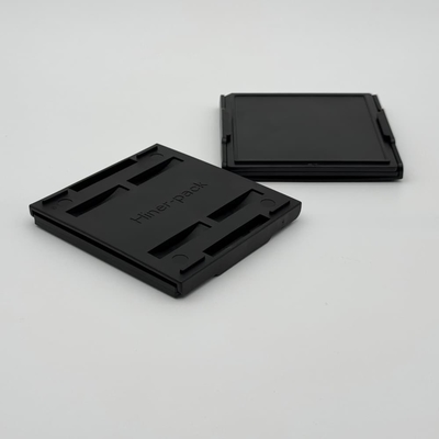 Un buon prezzo. 4 pollici ESD Waffle Pack Clip Materiale PP nero in linea