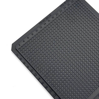 Un buon prezzo. Durable Carbon Reinforced Waffle Pack Tray with Flatness Less Than 0.3mm for Temperature 80°C~120°C in linea