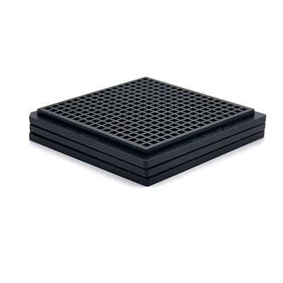 Un buon prezzo. Confezione di waffle ESD resistente ad alta resistenza con progettazione a griglia di precisione per chip IC in linea
