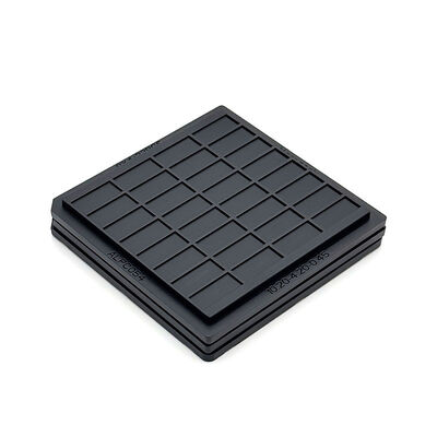 Un buon prezzo. Confezioni per waffle antistatiche resistenti al calore con dimensioni di cavità personalizzabili per chip IC a semiconduttori in linea