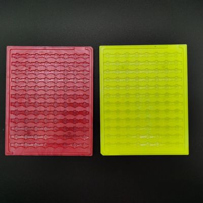Un buon prezzo. Planarità variopinta statica del vassoio 0.4mm di trasferimento permanente di ESD che immagazzina i filtri ottici in linea