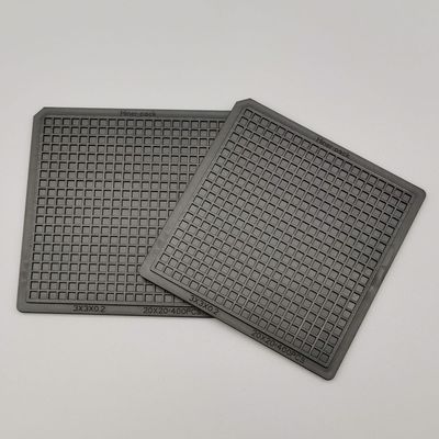 Un buon prezzo. ROHS Nero Stabile Piatto PC 2 pollici e 4 pollici Waffle Pack Chip Trays per die elettronica in linea