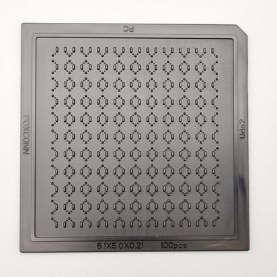 Un buon prezzo. Peso leggero di piccola dimensione degli anti ESD vassoi di plastica acidi riutilizzabili dell'OEM in linea