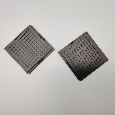 Un buon prezzo. Vassoi a 2 pollici di carico di trasporto del wafer dei vassoi di plastica nudi ESD di IC in linea