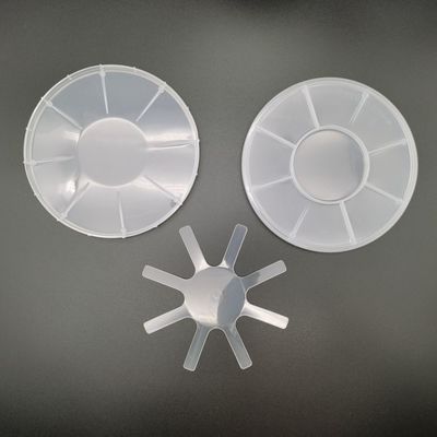 Disegno a molla Wafer Scatola di spedizione Stile moneta Trasporto per singola wafer