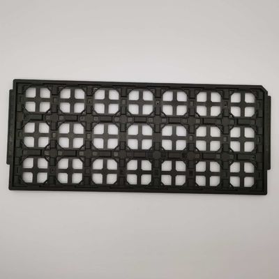 Un buon prezzo. Pulizia ultrasonica su misura dei vassoi neri di ESD Jedec IC per il modulo di PCBA in linea
